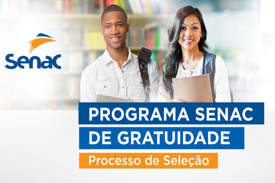 Senac-SP oferece mais de 44 mil bolsas de estudo 100% gratuitas