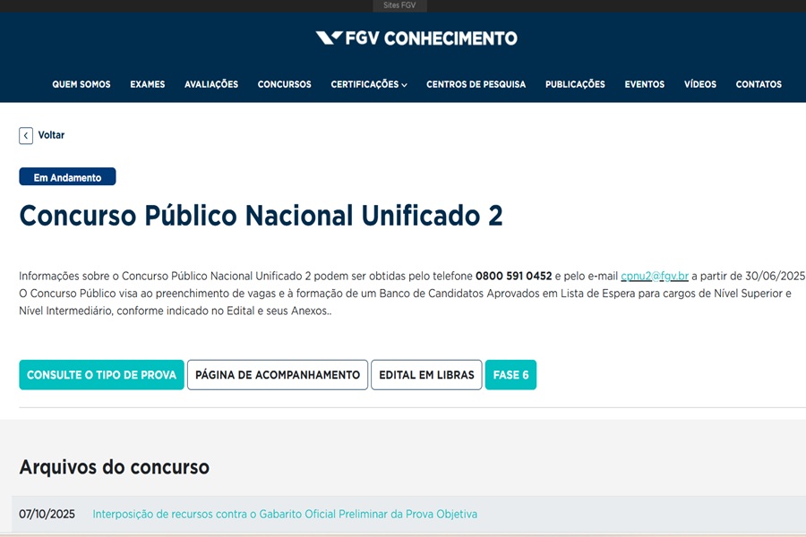 Enem dos concursos - prazo para contestar questões da prova termina nesta quarta-feira (8)