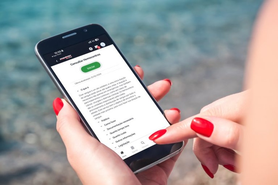 Aplicativo do Poupatempo facilita a localização de hemocentros