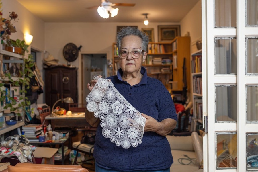 Artesã já viajou para países como Paraguai e Espanha durante suas pesquisas