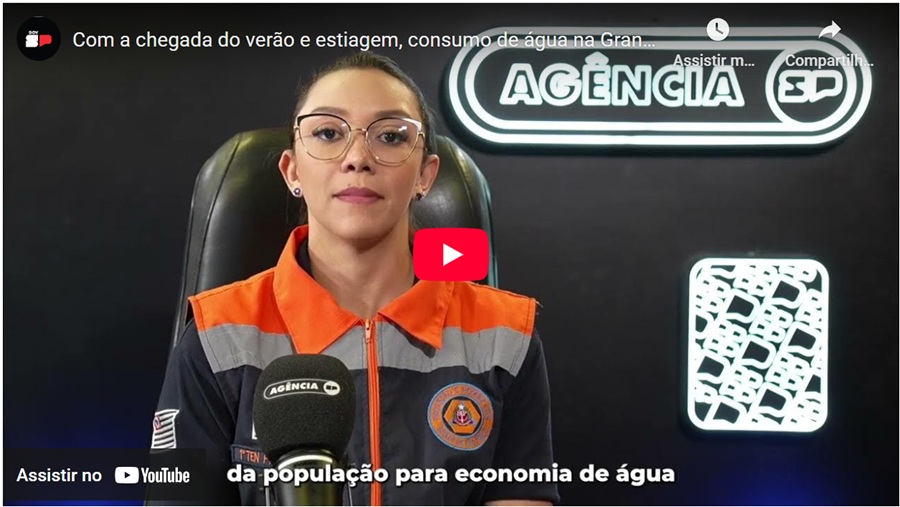 Áudio - Estiagem e consumo de água em São Paulo