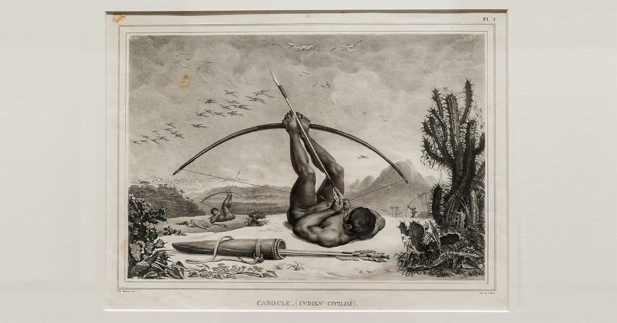 Caboclo, de Debret – Foto: Cecília Bastos/USP Imagens