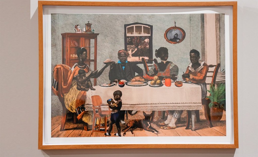 Sentem para jantar, de Gê Viana – Foto: Cecília Bastos/USP Imagens