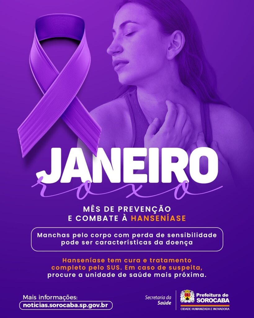 Campanha Janeiro Branco aborda saúde mental nas UBSs de Sorocaba
