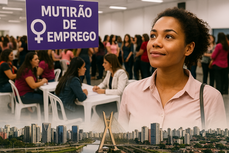 Mês da Mulher terá mutirão de emprego com mais de 2 mil vagas para elas em SP