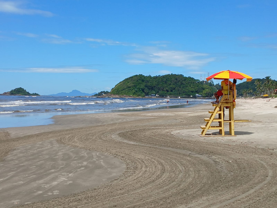 Qualidade das praias na semana de 13 a 19 de fevereiro de 2026 - Itanhaém - Praia do Centro