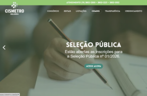 CISMETRO abre seleção pública com mais de 900 vagas em 20 municípios da região de Campinas