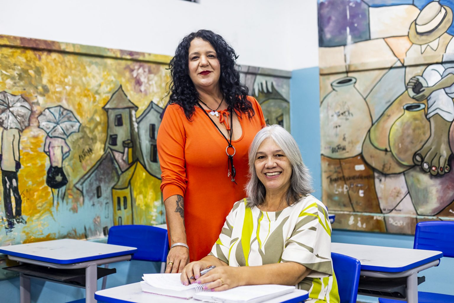 Todas as escolas que ofertam o Ensino Médio no modelo de presença flexível disponibilizam dois itinerários de aprofundamento curricular. Foto: Paulo Savala/Educação SP
