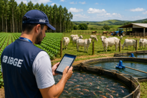 IBGE abre mais de 8 mil vagas temporárias para o 12º Censo Agropecuário, Florestal e Aquícola