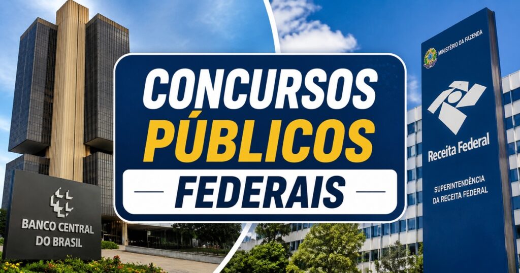 Banco Central e Receita Federal são autorizados a realizar novos concursos; editais devem sair em até seis meses