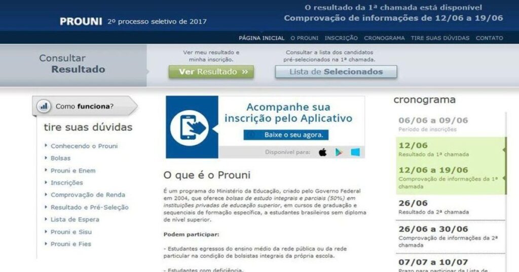 Estudantes podem solicitar Bolsa Permanência Prouni de R$ 700 por mês