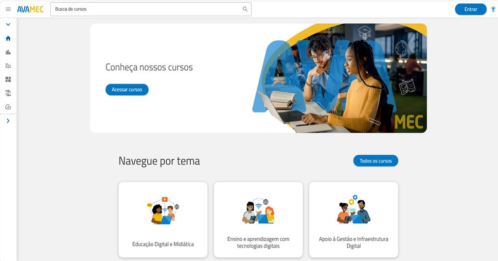 MEC libera 10 novos cursos gratuitos para professores