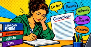 Professor de Redação explica como usar conectivos para organizar argumentos, dar clareza ao texto e melhorar a dissertação do Enem
